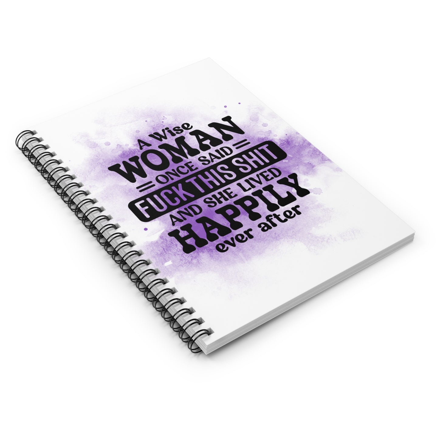 Fuck this Shit | PurpleSplash Spiral Notebook