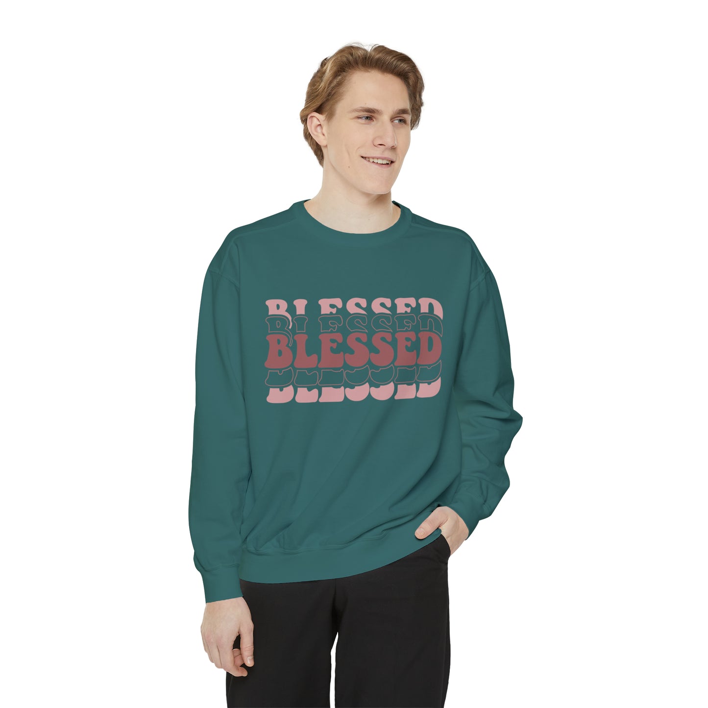 Blessed Boho Retro Inspired Sweatshirt | Blessed Sweatshirt