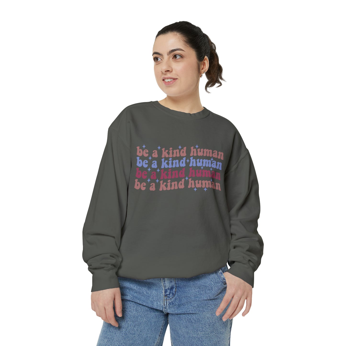 Be a kind Human Sweatshirt | Retro Sweatshirt