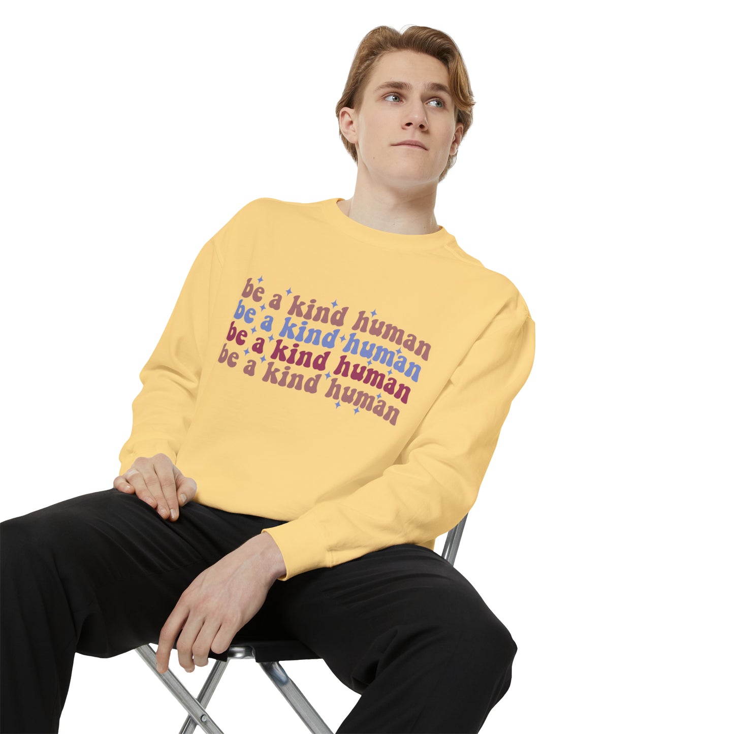 Be a kind Human Sweatshirt | Retro Sweatshirt