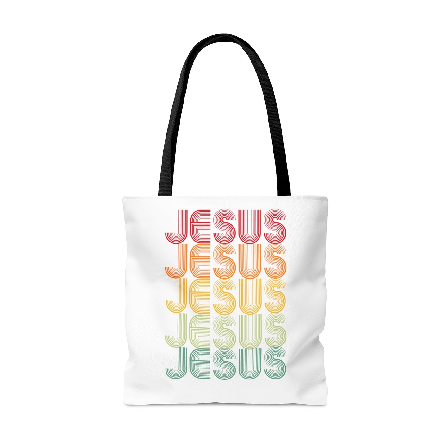 RETRO JESUS Large Tote Bag