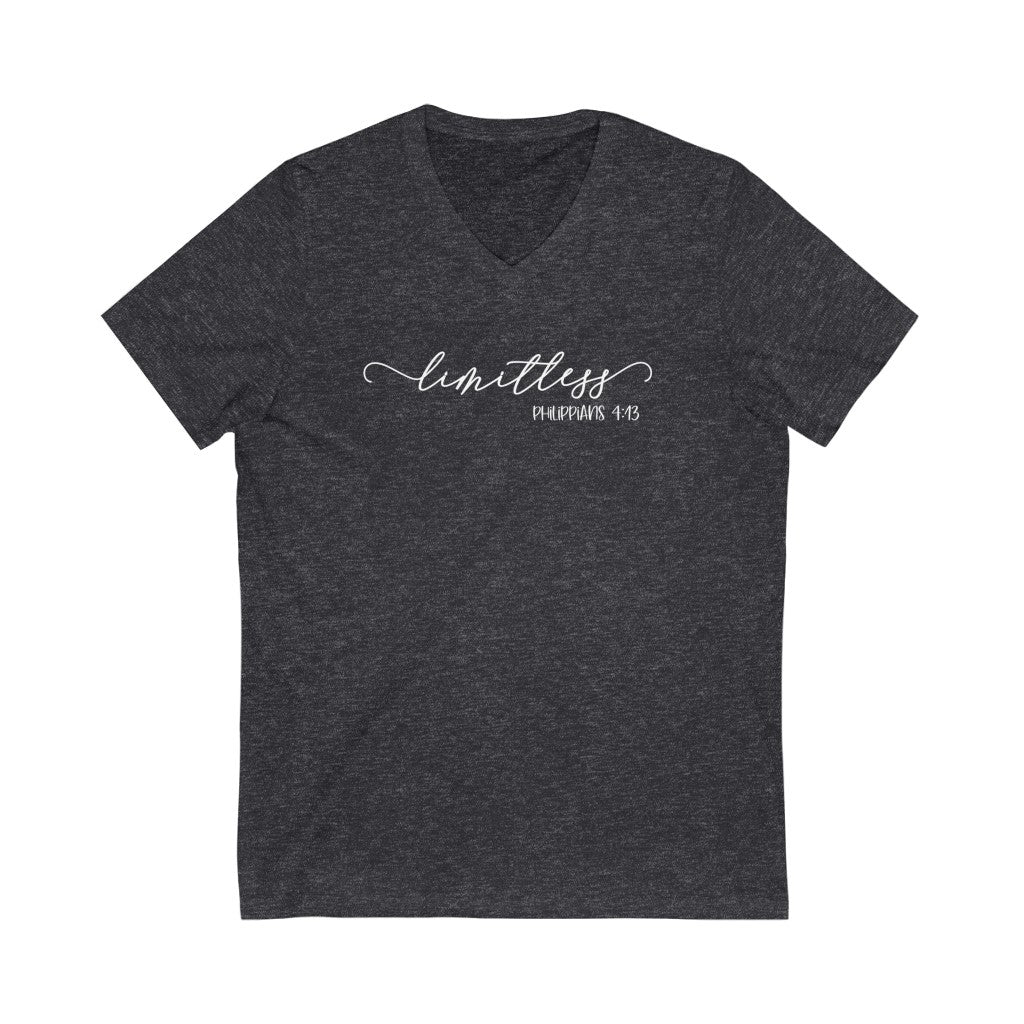 Limitless V-neck Shirt | Positivity Tee