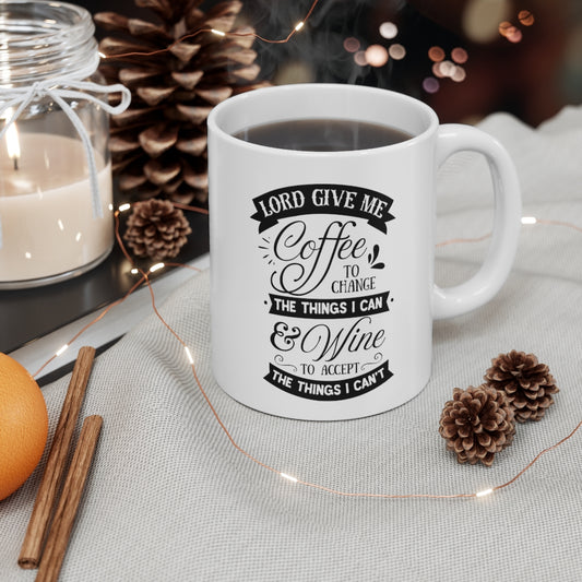 Lord Give Me Coffee |  Small Coffee Mug
