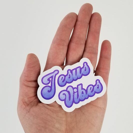 Jesus Vibes sticker | Christian sticker | Faith Sticker