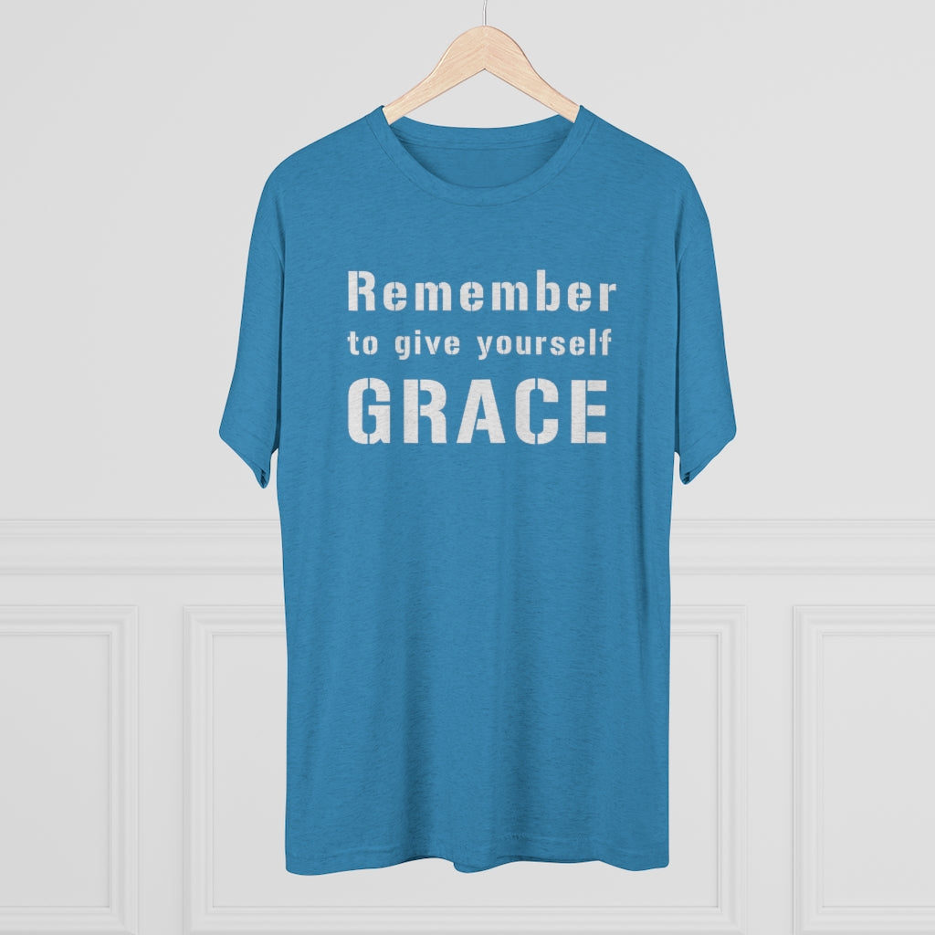 Remember to Give Yourself Grace Men's Shirt | Christian Shirt | Inspirational Shirt