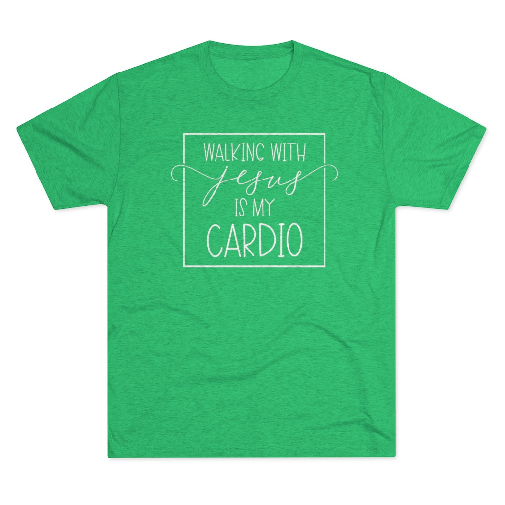 Walking with Jesus is my Cardio Shirt | Funny Tee