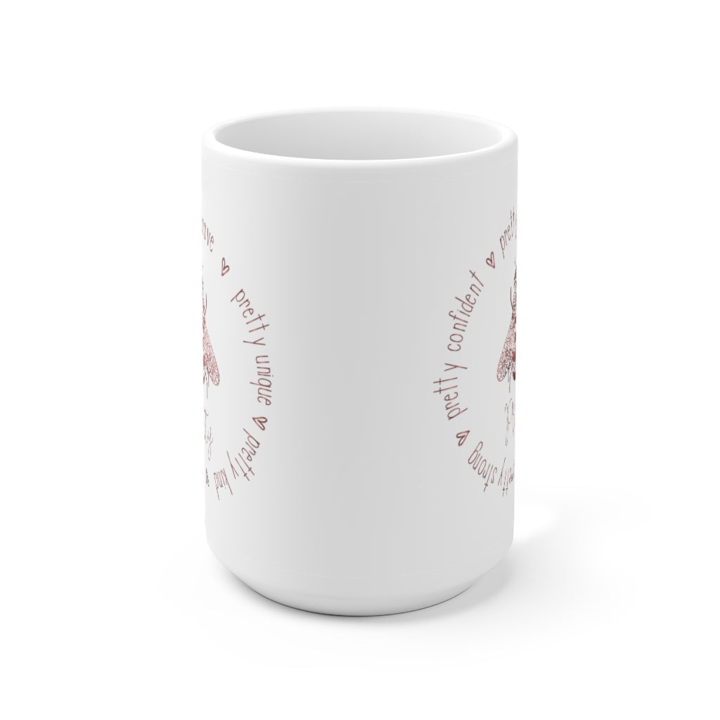 Honey Bee Pretty Rose Gold Design | Coffee Mug